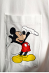 Tričko Mickey - biele a čierne Tričko Mickey - biele a čierne